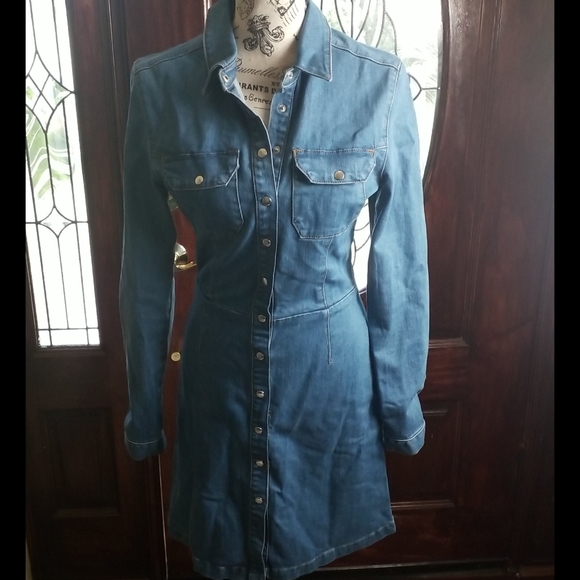 Asos Denim Dress - Picture 3 of 8